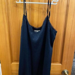 Hollister Navy Blue Slip Dress